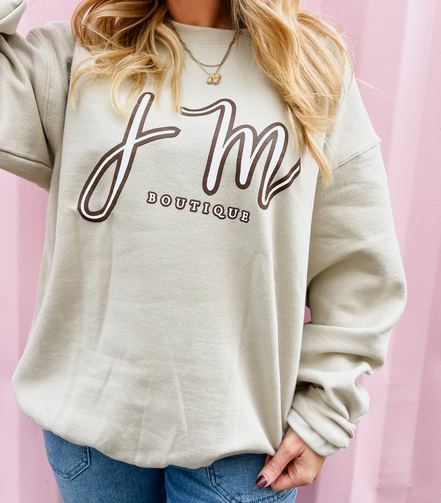 JM Original Sweatshirt - Sand