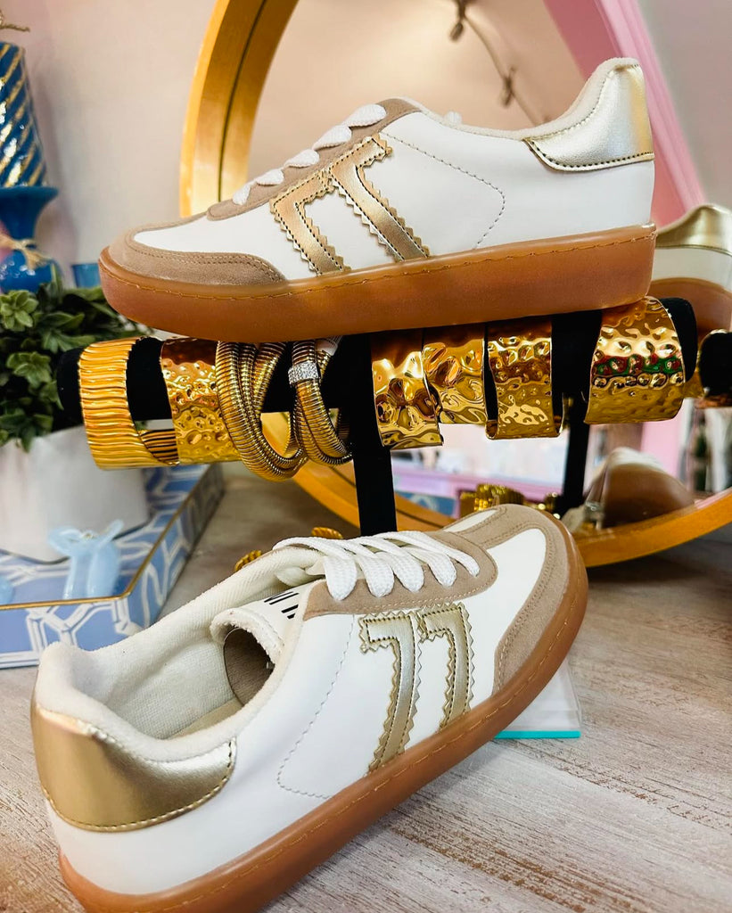 Miel 85 Gold Sneakers