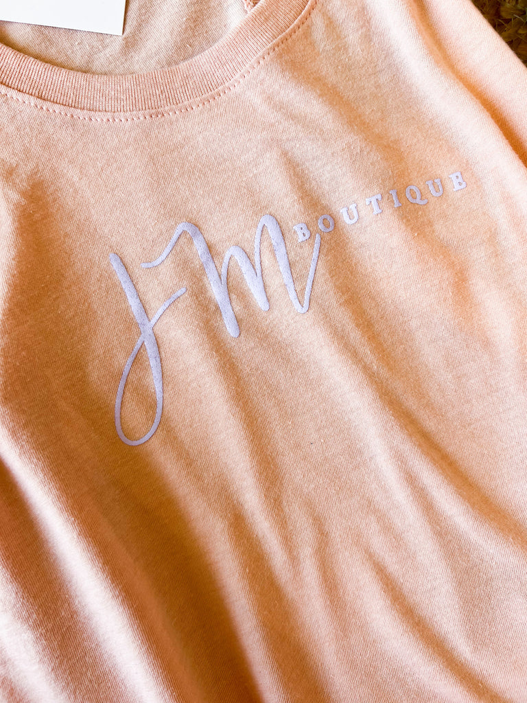 JM Classic Logo Tank - Dusty Peach