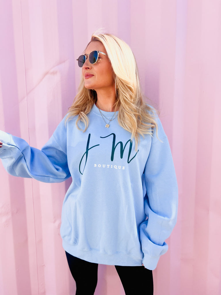 JM Original Sweatshirt - Light Blue