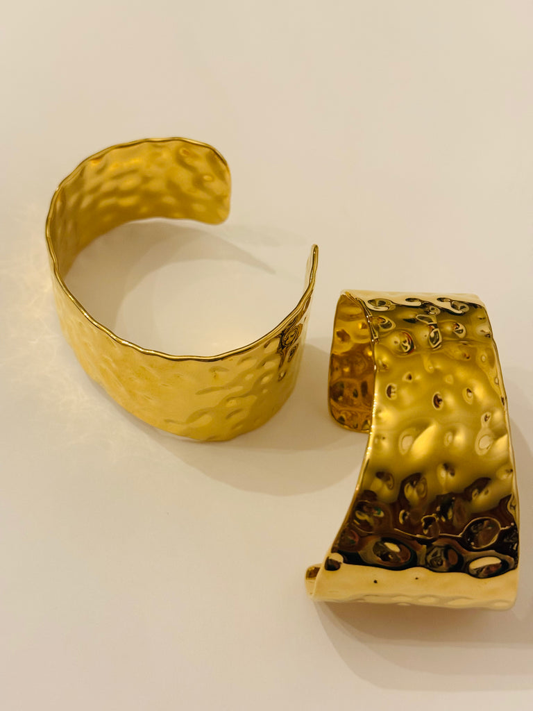 Georgia Gold Chunky Bangle